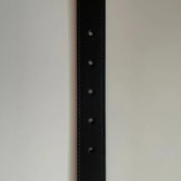 NWT Coach Women’s Classic Buckle Cut-To-Size Reversible Leather Belt - Picture 5 of 7